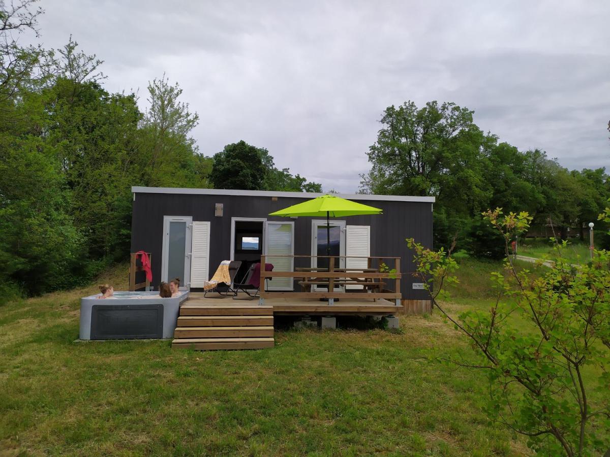 Camping Domaine De Senaud Albon Exterior photo