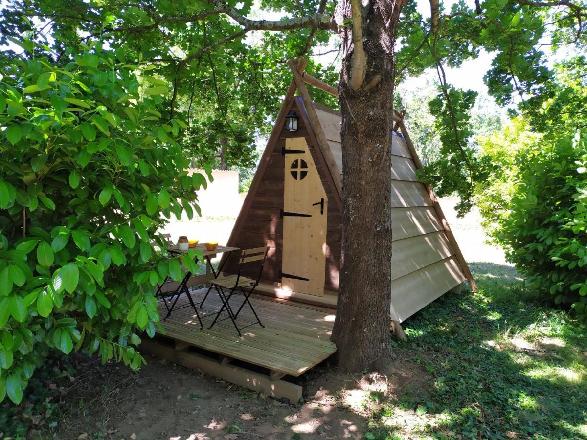 Camping Domaine De Senaud Albon Exterior photo