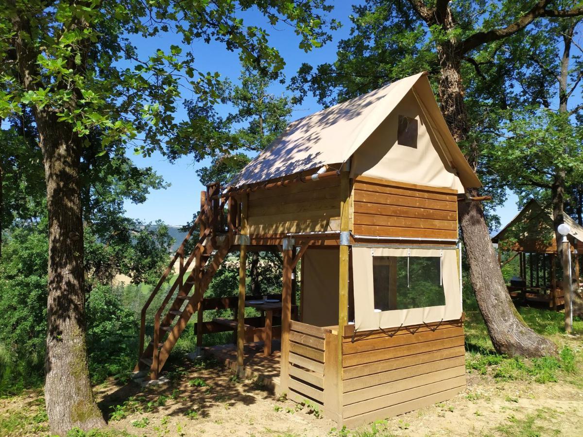 Camping Domaine De Senaud Albon Exterior photo